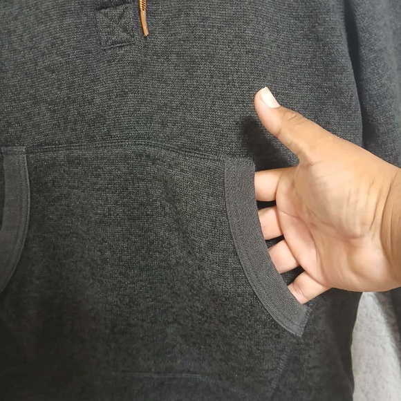 Element Highland Henley Pullover Sweatshirt‎ Size L Hoodie Winter Cozy - Picture 6 of 14